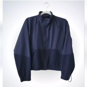 Adidas X Zoe Saldana Track Jacket Women's Medium  Primegreen Crop Tricot  GS3887